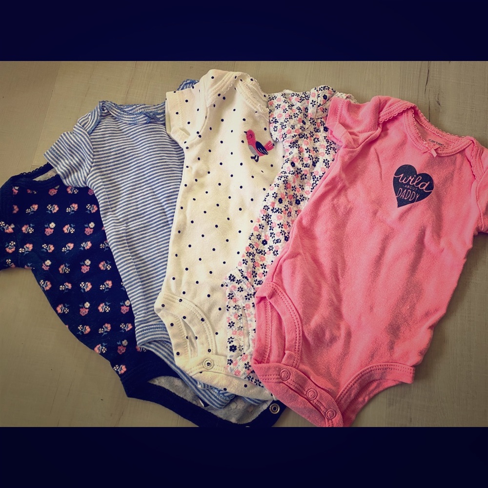 Carter’s Short Sleeve Onesies